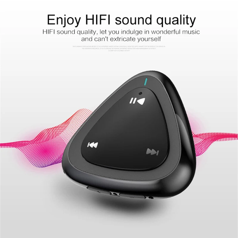 Мини MP3 USB Bluetooth спорт HiFi MP3 музыка Walkman плеер FM радио Диктофон+ наушники
