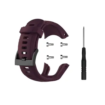 

Watch with silicone strap fitness strap for Suunto 5 adjustable strap strap