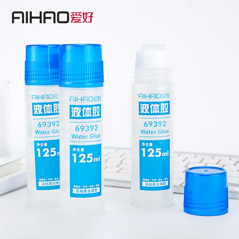 Aihao New Style Liquid Glue Office Type Environmentally Friendly 60mll Universal Liquid Glue 24 Installed a Generation of Fat