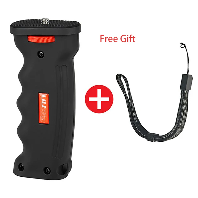 UURig R003 Hand Grip Stabilizer Holder Universal Plastic Handle for Gopro Action Camera DSLR SLR Camera Smartphone 1/4 Screw Vlo-5
