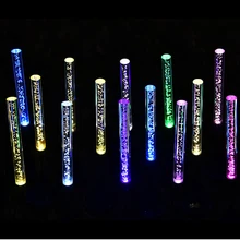 Открытый Солнечный бар в форме пейзаж IP65 Водонепроницаемый светодиодный Изменение цвета для сада, патио, газона, двора, тропинки, тротуара