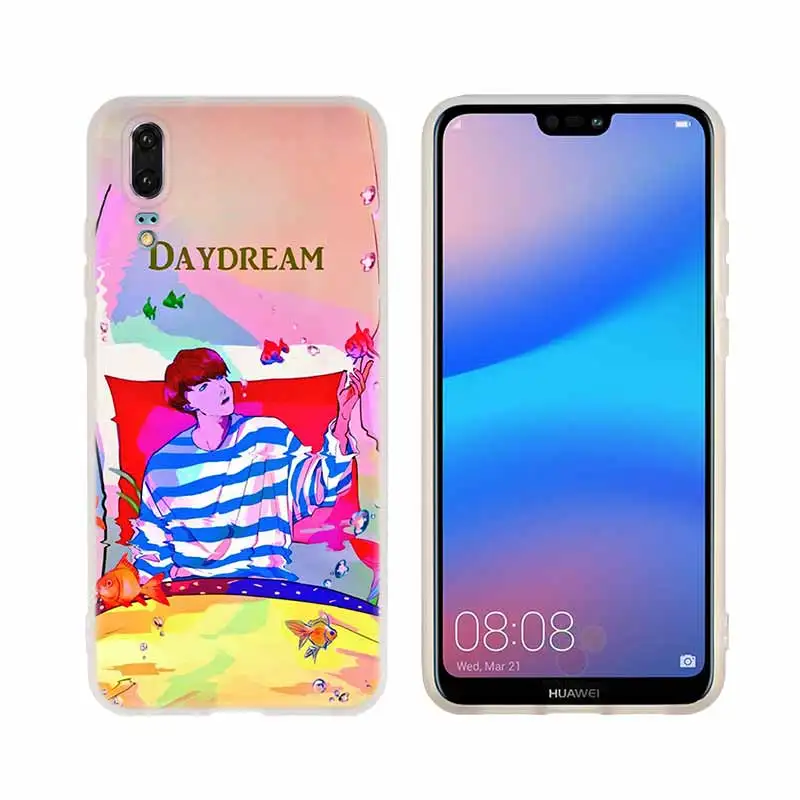 Чехол для телефона huawei P8 P9 Lite P10 P20 P30 Lite Plus Pro P Smart чехол мягкий чехол Bangtan Boys Hope World - Цвет: pattern 02