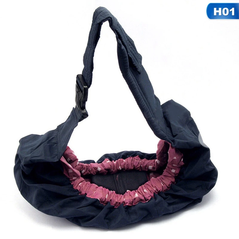 Newborn Baby Child Infant Kids Sling Baby Adjustable Carrier Wrap Swaddling Ring Backpack Bag Nursing Pouch Front Carry - Цвет: 01