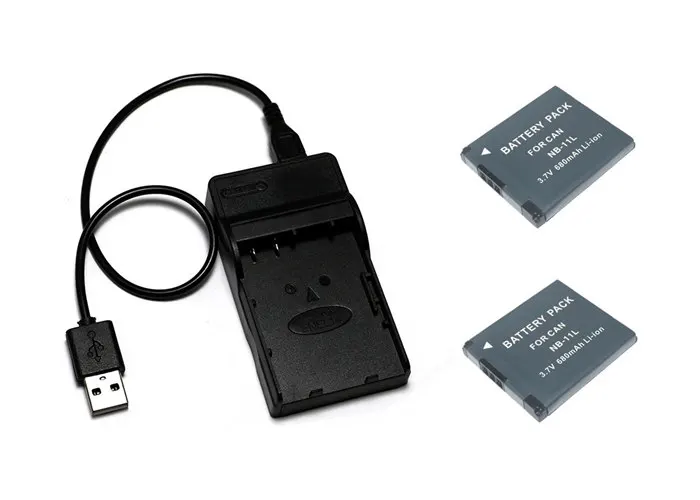 NB-11L, NB11L NB-11LH, NB11LH Батарея+ USB Зарядное устройство зум-объектив для Canon PowerShot A2300 является A2600 A3400 является A3500 IS ELPH 115 hs ELPH 160