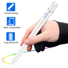 Для iPad mini Pro 11 12,9 10,5 9,7 дюймовый планшет активный стилус сенсорная ручка для iPhone huawei Xiaomi емкостные Ручки для рисования перчатки