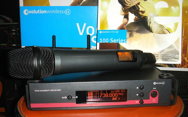 Sennheiser  EW135 G3 EW135g3 EW100 G3 UHF Karaoke Stage Live Vocals wireless microphone system for Live Vocals Speech usb microphone