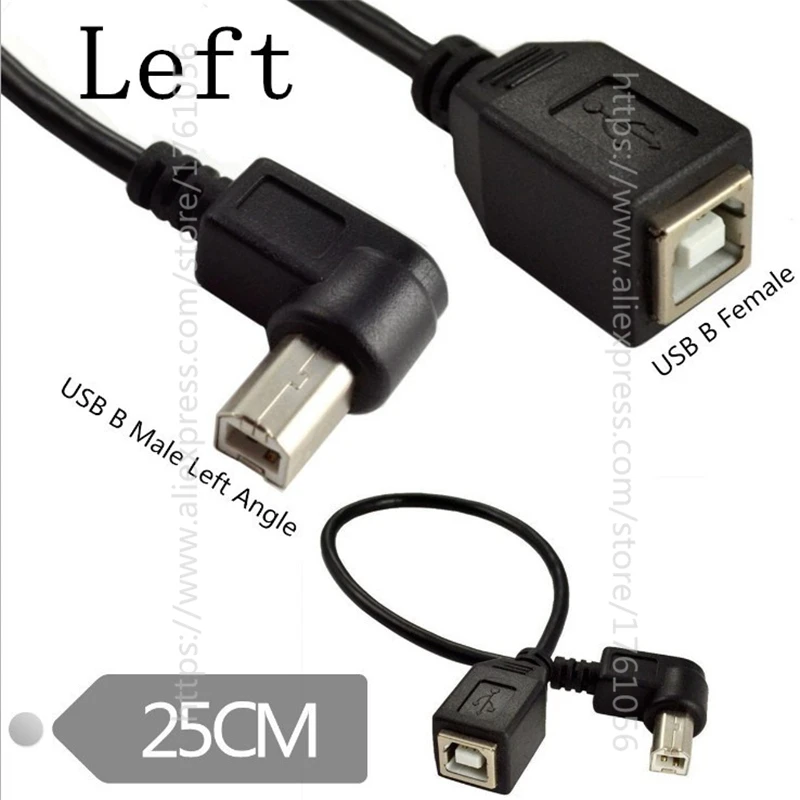 50ft USB 2.0 Extension & 10ft A Male/B Male Cable for Hewlett Packard CLJM375nw Wireless Color Printer