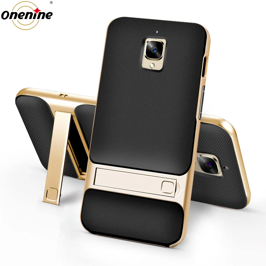 Чехол для телефона Oneplus 3 One Plus 3T Чехлы и чехлы 5," PC TPU силиконовый гибридный 360 Защитный чехол OnePlus3T - Цвет: Royce Gold