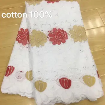 

Hot selling dubai fabric high quality swiss voile lace in switzerland with stones tissu african dry lace fabrics 5yards