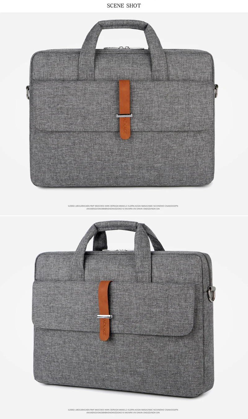 Brilljoy водонепроницаемый мужской и женский 13 14 15 15,6 дюймов портфель для ноутбука деловая сумка для мужчин большая емкость сумка через плечо