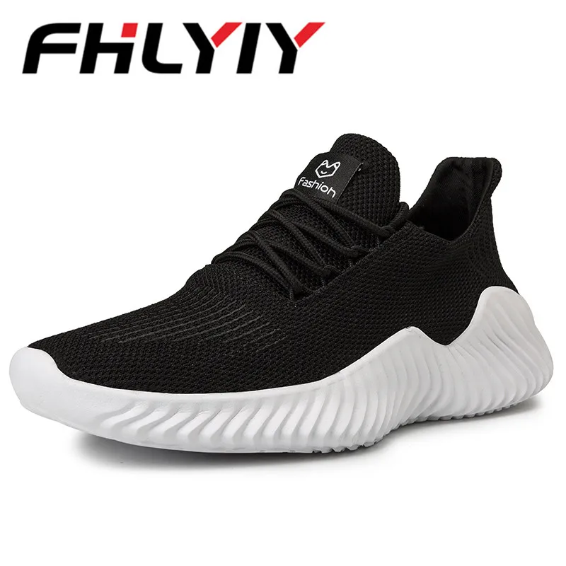 Fhlyiy мужские Flyknit дышащие повседневные мужские туфли легкие большие размеры 47 Tenis Masculino взрослые кроссовки поддержка прямой доставки