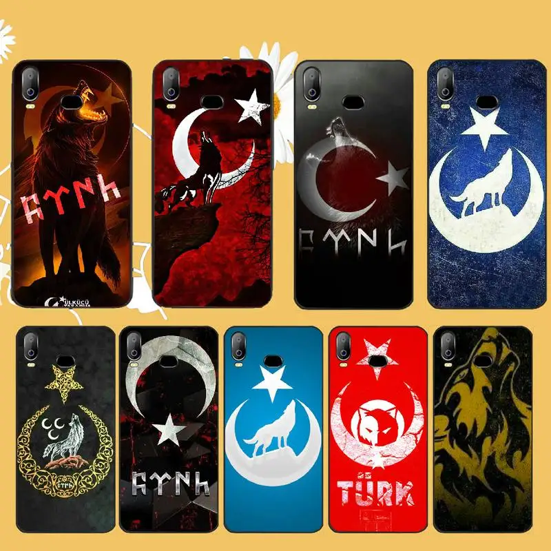 

NBDRUICAI Flag of Turkey Wolf Soft Silicone TPU Phone Cover For Samsung A10 A20 A30 A40 A50 A70 A71 A51 A6 A8 2018