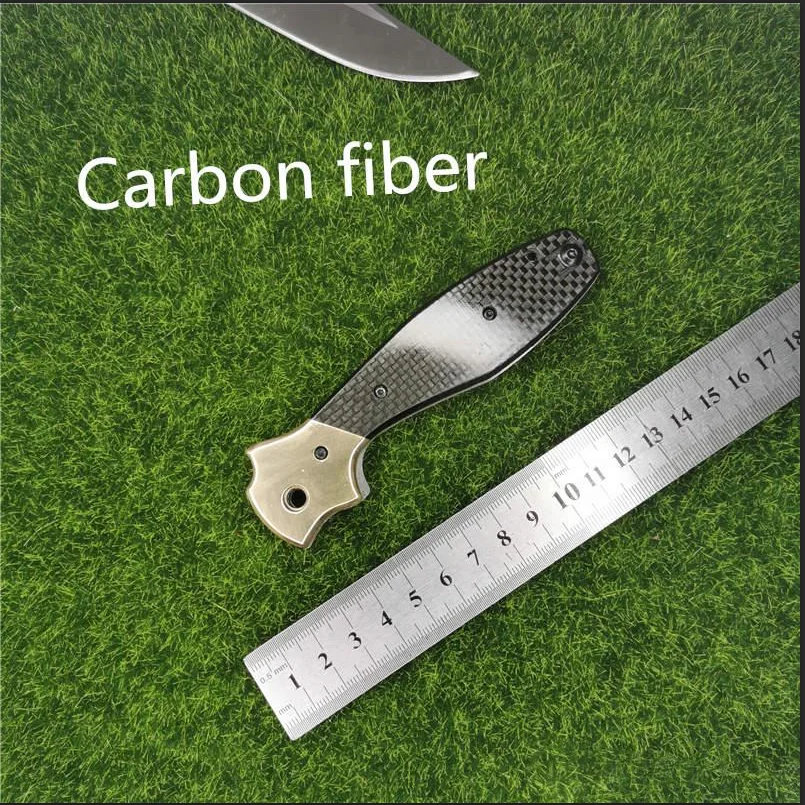 

NEW Arrival C39-440 blade Carbon fiber handle mini cuchillo camping survival folding knives Utility EDC tools