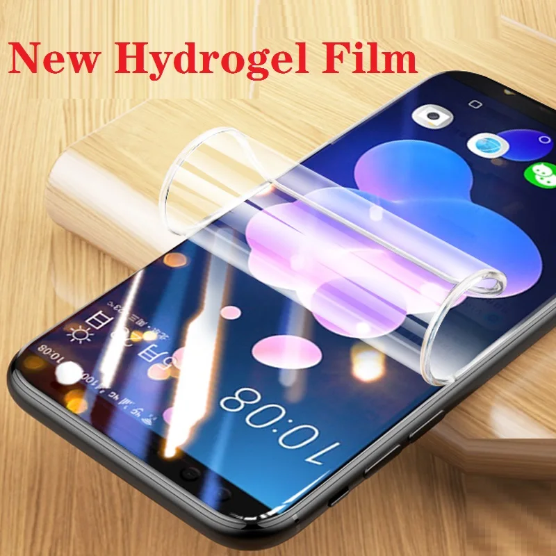 

For HTC Wildfire E Screen Protective Hydrogel Film ON HTC Wildfire E1 Plus R70 Protector Cover Film (Not Tempered Glass)