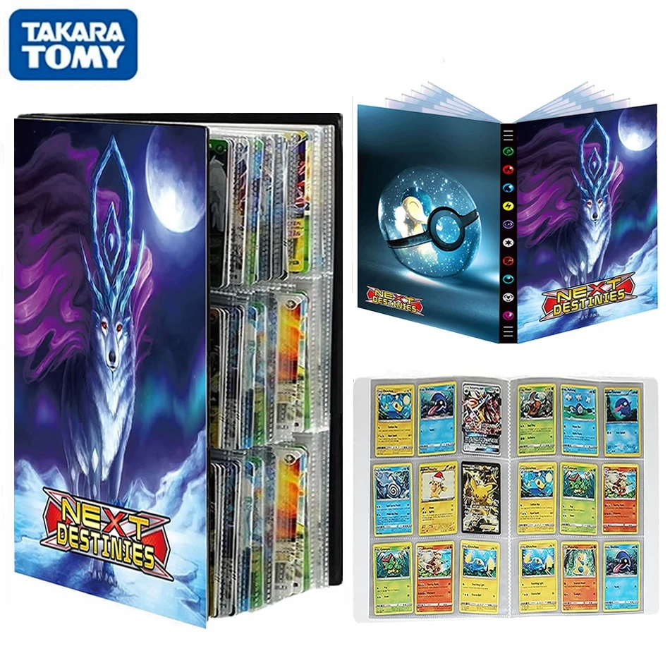 Альбом с покемоном TAKARA TOMY 9 карманов 432 шт. | Игрушки и хобби