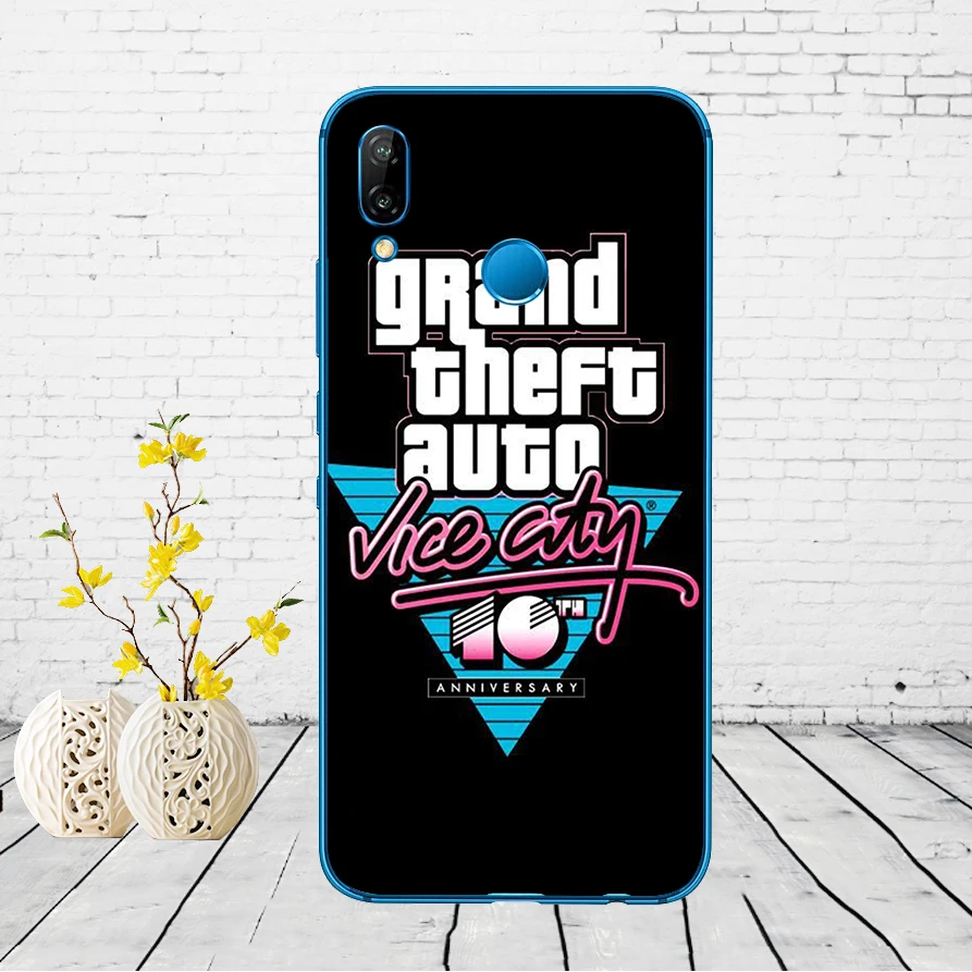 10 33DD Grand Theft Auto GTA V Мягкий силиконовый чехол для Huawei P9 P10 P20 P30 Lite mate 10 20 PRO lite p smart чехол - Цвет: 10