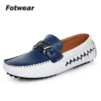 

Men Leather loafers Men Classic shoes Leather Footwear Collection Men Casual Loafers Lightweight Fashion Business Dress shoes