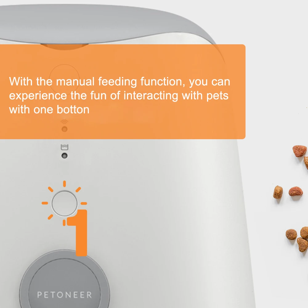 Automatic Pet Feeder Pet Cat Dog Food Dispenser Automatic Pet Feeder Smart Pet Feeder WiFi APP Control Cats Dogs Feeding Bowls