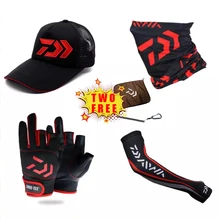 Furakuma 6 шт. набор DAIWA Fishing (шляпа + шарф + перчатки + рукав + бесплатное полотенце и веревка против потери, крутой, удобный, летний, анти-УФ) Furakuma 6 шт. набор DAIWA Fishing (шляпа + шарф + перчатки + рукав + бесплатное полотенце и веревка против потери, крутой, удобный, летний, анти-УФ)