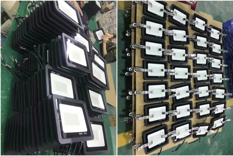 20 шт. мини Foco Led внешнее прожекторное освещение открытый прожектор Водонепроницаемый Ip65 Светодиодный отражатель 10 Вт 20 Вт 30 Вт 50 Вт 100 Вт AC 220 В 240 В