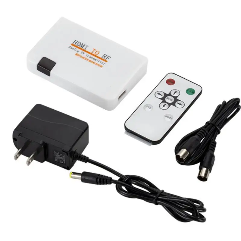 HDMI к RF коаксиальный кабель конвертера Цифровой Аналоговый адаптер для ПК DVD ноутбука планшета HDMI Мужской к RF Женский конвертер адаптер
