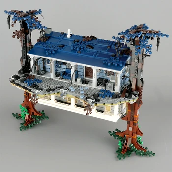 

IN STOCK 25010 Stranger Things Movie SeriesThe Upside Down Weird House Building Blocks 2287pcs Bricks Toys