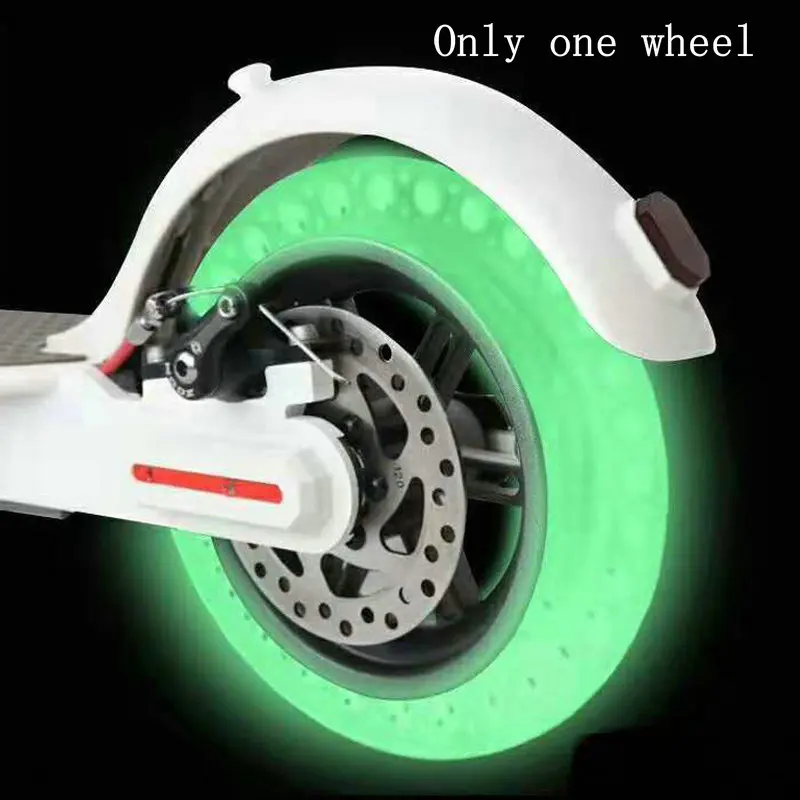 1pc 8 1 / 2* 2 Pattern Honeycomb For M365 Electric Scooter 8.5 Inch Scooter Front Wheels Rear Wheels