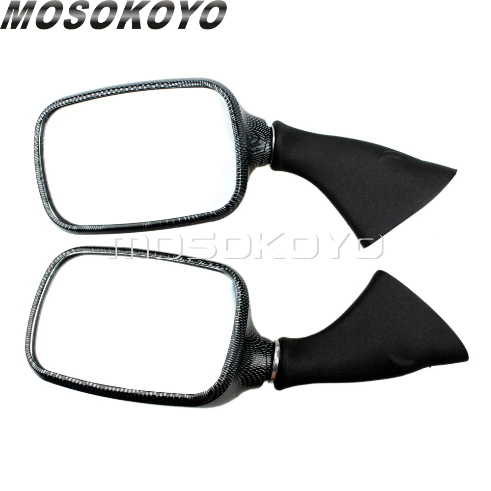 Мотоцикл карбоновое зеркало заднего вида для Suzuki Hayabusa GSXR600 GSXR750 GSXR1000 GSXR1300 1999-2007 GSXR 600/750/1000/1300