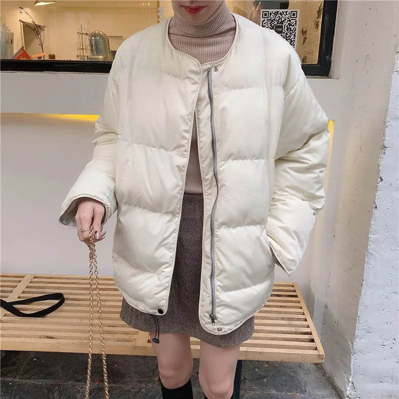 Чужой Kitty Chic утолщенный оверсайз стильная модная зимняя одежда всех размеров, теплый, женский, свежее высокое качество Повседневное свободные пальто бывает 2 типов - Цвет: APRICOT