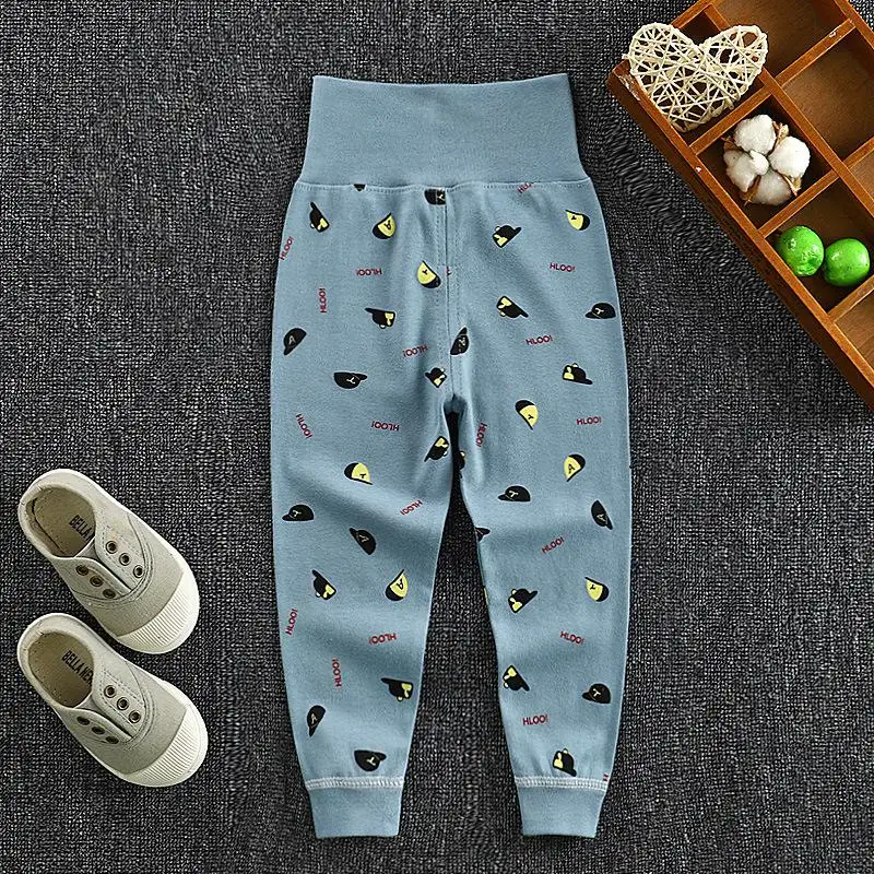 New Cotton Baby's Autumn Pants Neobatal Bottom Pants Baby Boy Girl High-waist Warm Underwear - Цвет: p35