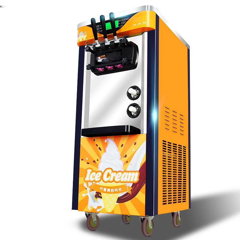 

Commercial Vertical Ice Cream Machine Frozen Drink Machine Ice Cream Freezers