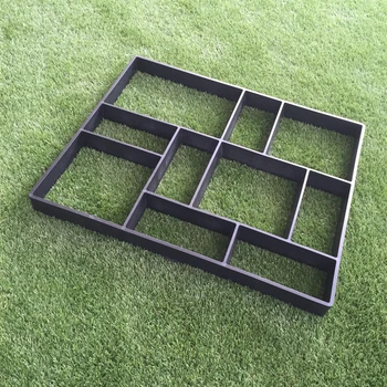 

DIY Garden Concrete Molds Antique Paving molds European Square Concrete Floor Tile Mould Colored Cement Gardening Decoration