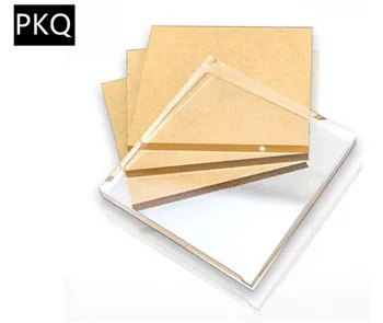 

Large 1 x Acrylic sheets 2-5mm thickness Clear Acrylic Perspex Sheet Cut Plastic Transparent Board Perspex Panel 30x40cm