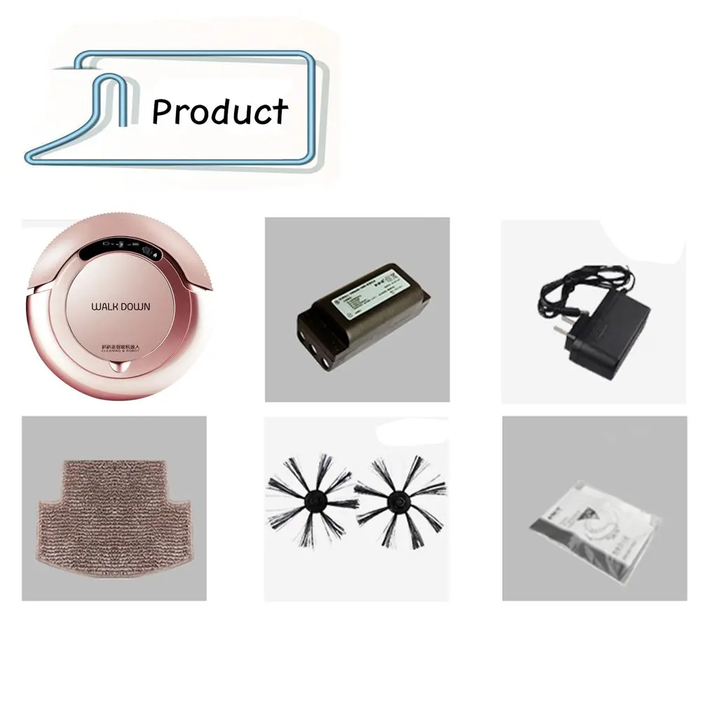 

Automatic Vacuum Cleaner Intelligent Mute Sweeping Robot Ultra-thin Dust Collector Efficient Cleaner For Household