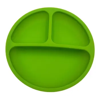 

Silicone Baby Dining Dish Tableware Food Storage Tableware Fruit Plates Kids Feeding Plates Bowls Anti-Drop Tray