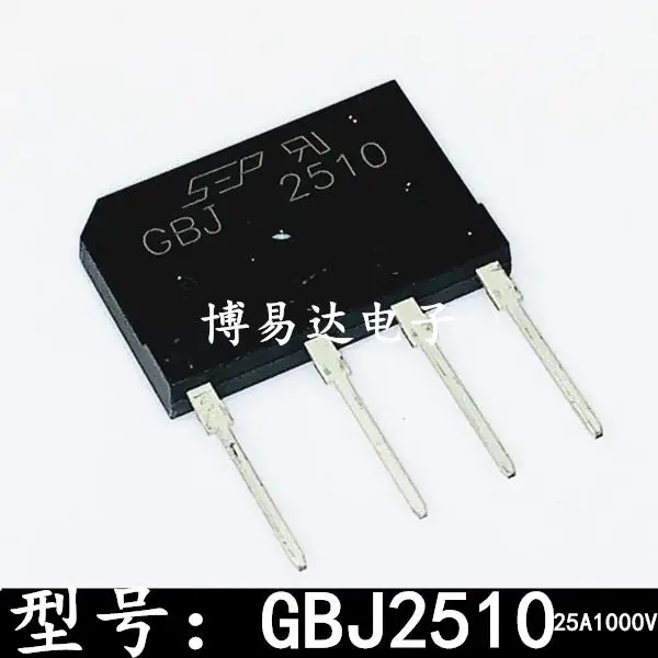 GBJ2510 1000 V/25A KBJ2510