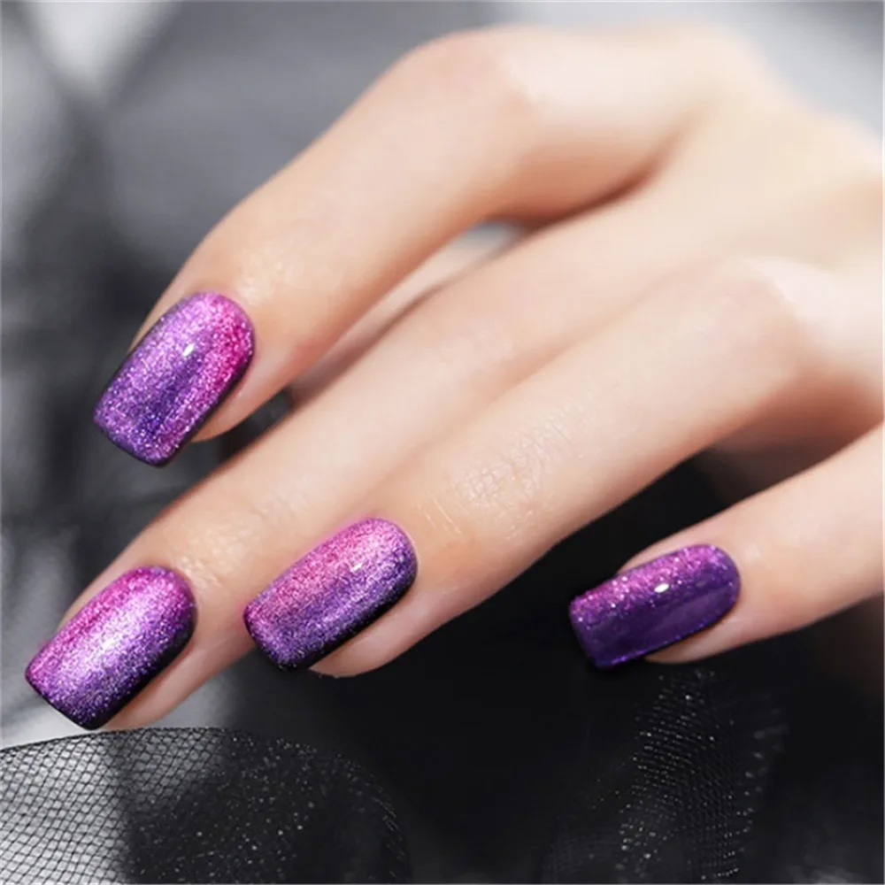 5 мл 9D Galaxy Cat Eyes светодиодный Гель-лак для ногтей Хамелеон для использования с магнитом УФ-лак для ногтей Дизайн ногтей Блестящий гель кошачий глаз УФ лак