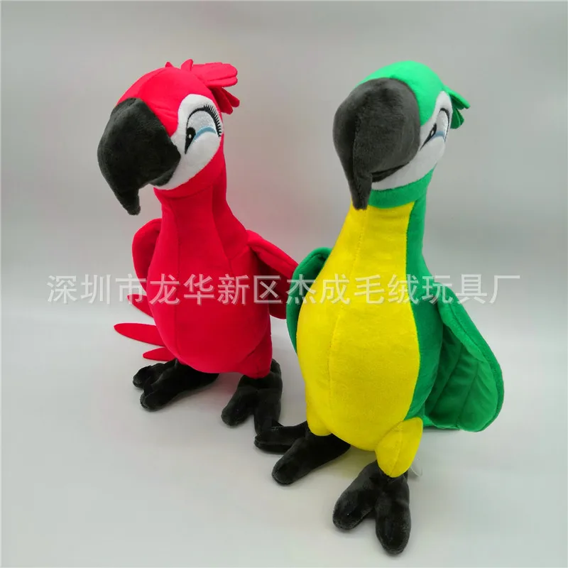 Rio Rio2 Jingang Parrot плюшевая игрушка кукла-одна подставка