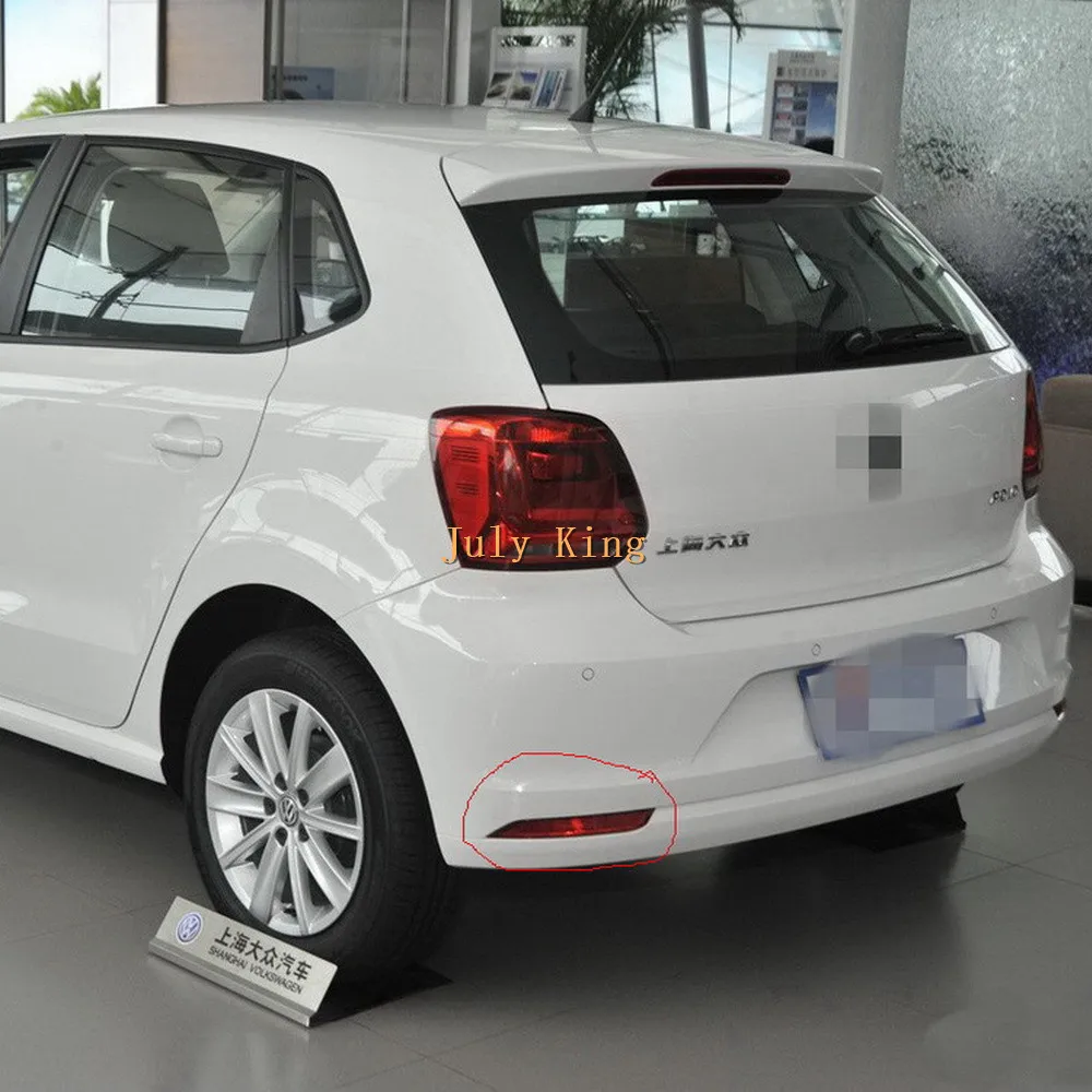 Чехол July King со светодиодный ными стоп сигналами для Volkswagen Polo Hatchback 2014 18 ночные