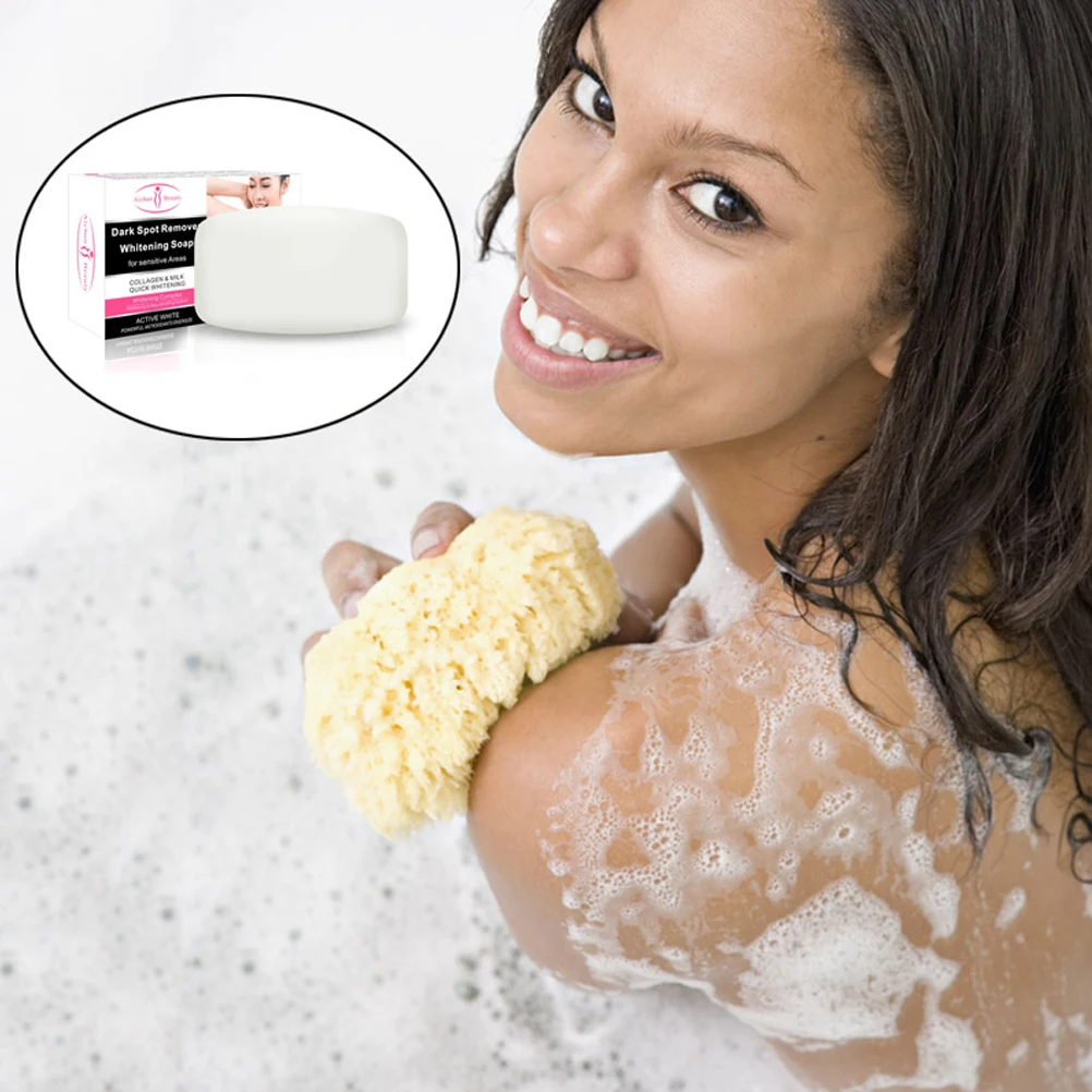 100G Handmade Whitening Soap Skin Lightening Soap Vitamin Rice Milk Bleaching Soap Deep Cleansing Brighten Skin Care Soap Gifts 100G Handmade Whitening Soap Skin Lightening Soap Vitamin Rice Milk Bleaching Soap Deep Cleansing Brighten Skin Care Soap Gifts