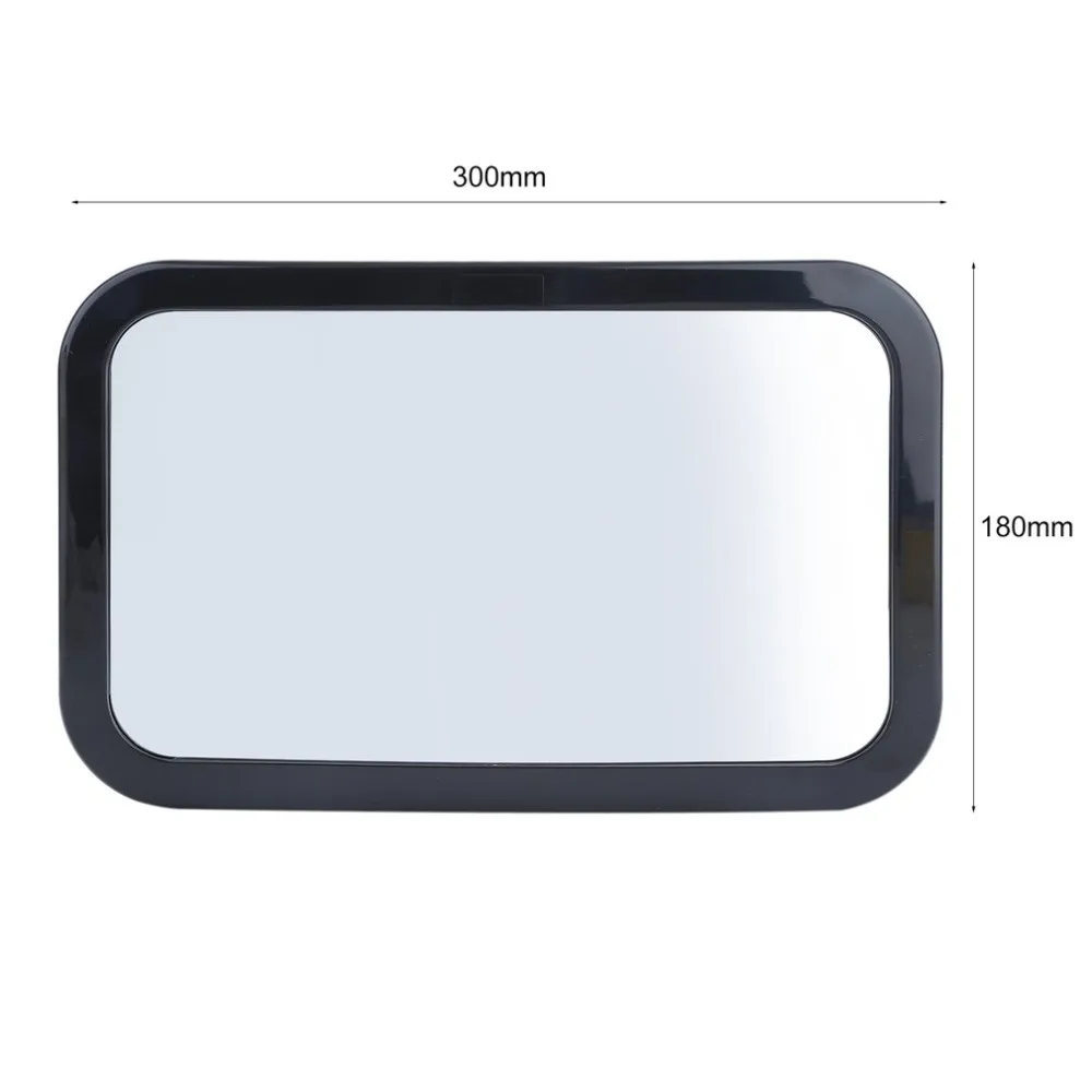 Автомобильное внутреннее зеркало на заднем сиденье, квадратное детское безопасное зеркало заднего вида, крепление на подголовник, зеркало для безопасности, детский монитор, Стайлинг автомобиля