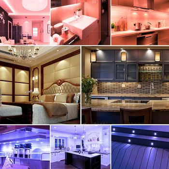 

Cabinet LED Light RGB Color Changing Puck Lights Dimmable Under Cabinet Lights with Remote Control for Kitchen Stairs Closet