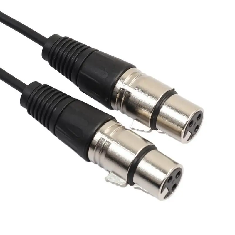 0,3 M XLR папа/Мама к XLR мама/Папа кабель Микрофон Pro сплиттер кабеля y-кабель серии(XLR к двойному XLR