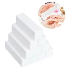 5/10pcs conjunto de arquivo de unhas lixa buffer bloco pedicure polimento ferramentas beleza moagem unhas arquivos kit