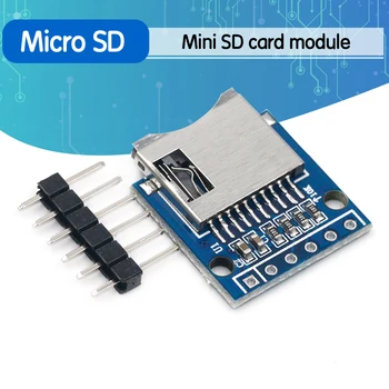 

Micro SD Storage Expansion Board Mini Micro SD TF Card Memory Shield Module With Pins for Arduino