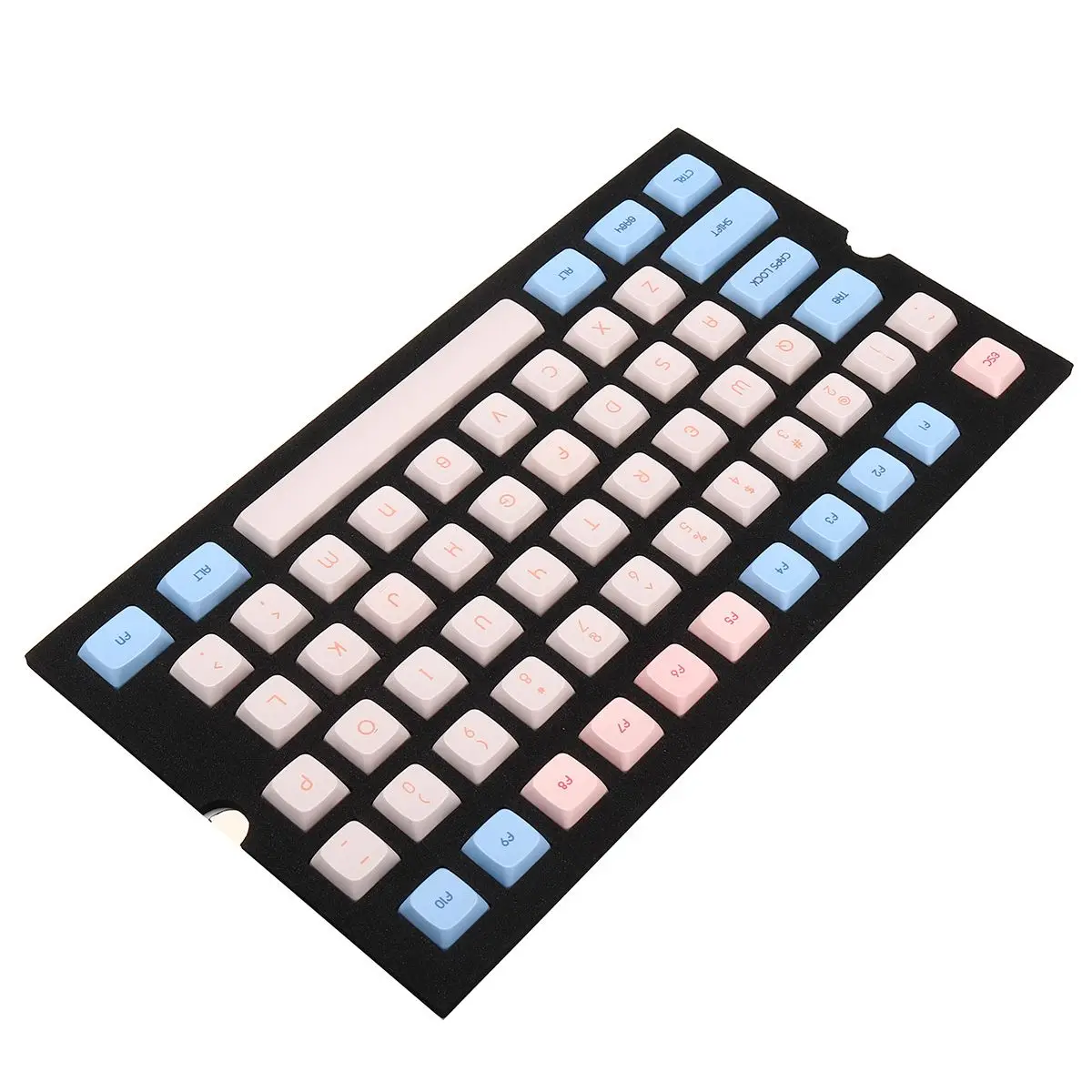 Детская тема 104-key Keycaps PBT Материал термосублимационный процесс Keycap для Minila67 GH60/64/68 660m 980m