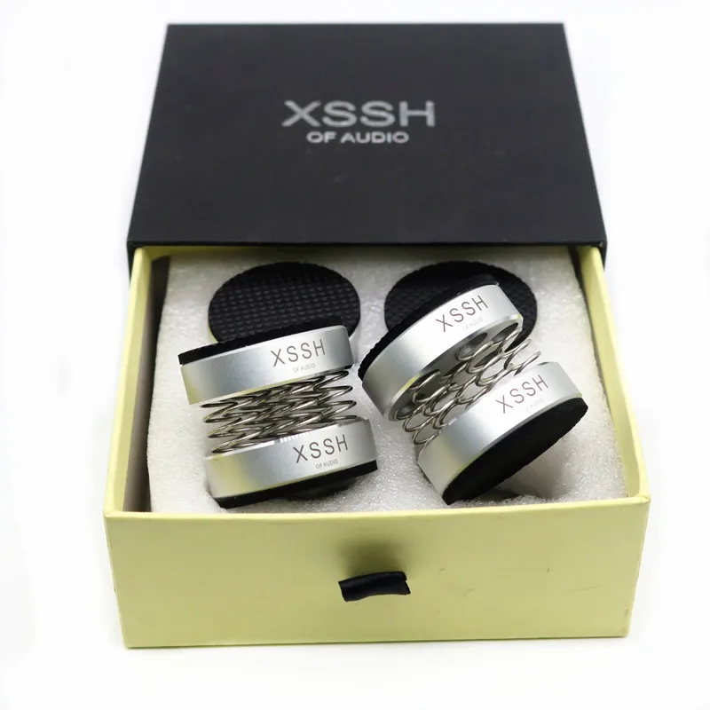 Esponja de Choque Amortecedor de Mola Xssh Audiólico Unidades 8 Atualização Espinho Alta Fidelidade pé Alto-falante Áudio cd Amplificador 4 - - Image 6