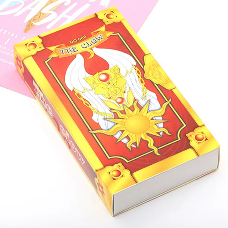 1 Набор (52 листа) Аниме Cardcaptor Sakura Clow Card Косплей prop KINOMOTO SAKURA Card captor карты с Сакурой Таро