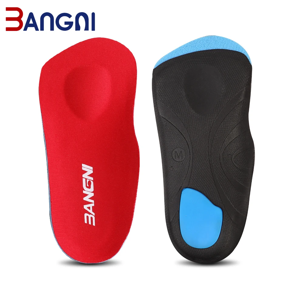 

3ANGNI Plantar Fasciitis Half Insoles for Flat Feet Heel Pain Orthotic Arch Support Inserts Men Woman Orthopedic Shoes Cushion