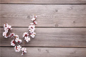 

SHENGYONGBAO Vinyl Custom Photography Backdrops Props Board Wood Planks theme Photo Studio Background 20215-3756
